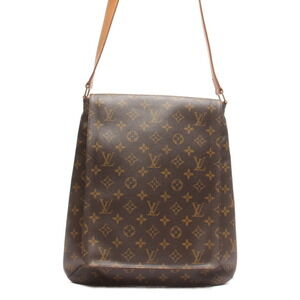 Louis Vuitton Musette Monogram Leather Brown Shoulder Bag